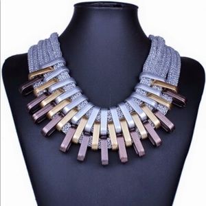 Birux silver necklace